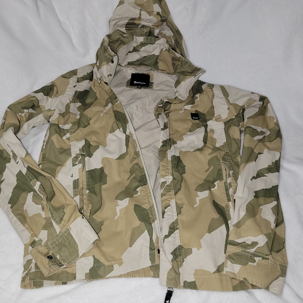 Bench Camouflage Hooded Jacket